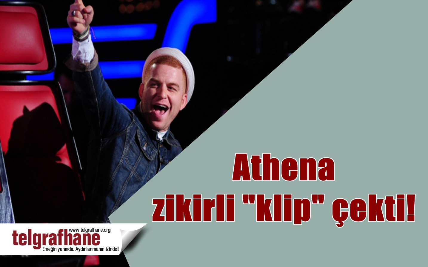 Athena zikirli “klip” çekti!