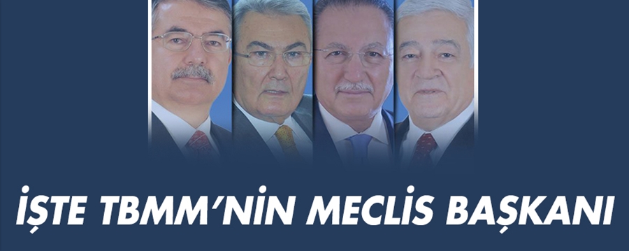 Meclis Başkanı belli oldu